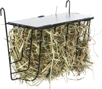 Rack de foin trixie suspendu avec le couvercle