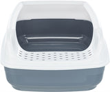 Trixie Cat Litter Box Delio Grey White