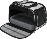 Trixie Cat Bag Valery Black Gray