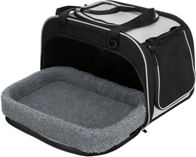 Trixie Cat Bag Valery Black Gray