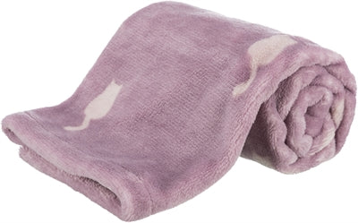 Trixie cat blanket lilly bes purple