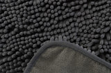 Trixie Microfiber Towel With Intake Bags Gray