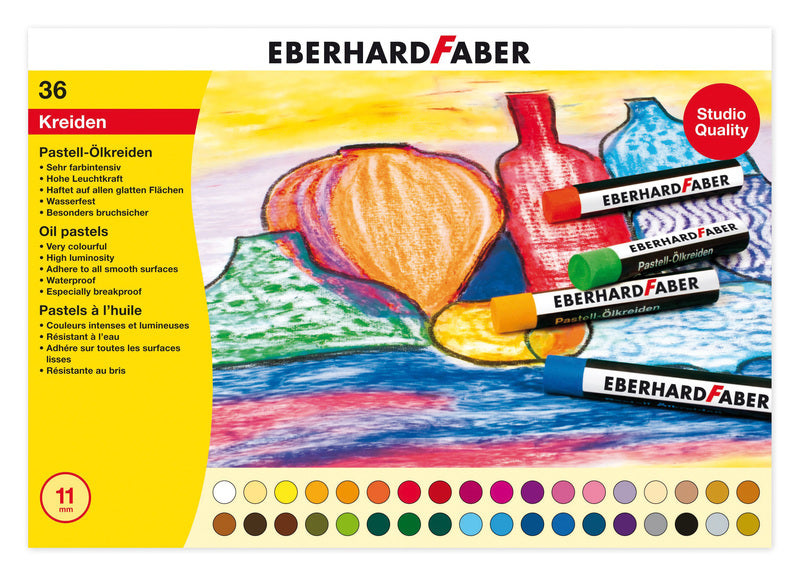 Eberhard Faber EF-522036 Oliepastelkrijt Efa 11 mm škatlo A 36 STS