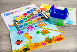 Eberhard Faber EF-578324 Paint Box Winner 24 Colors + Mixing Palette
