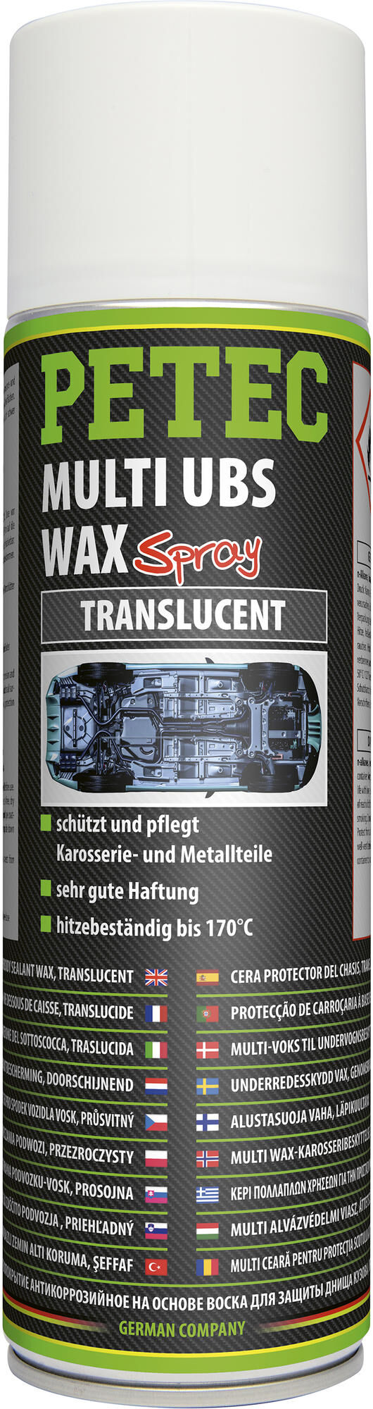 Petec underbody protection multi ubs wax multi ubs wax 500 ml