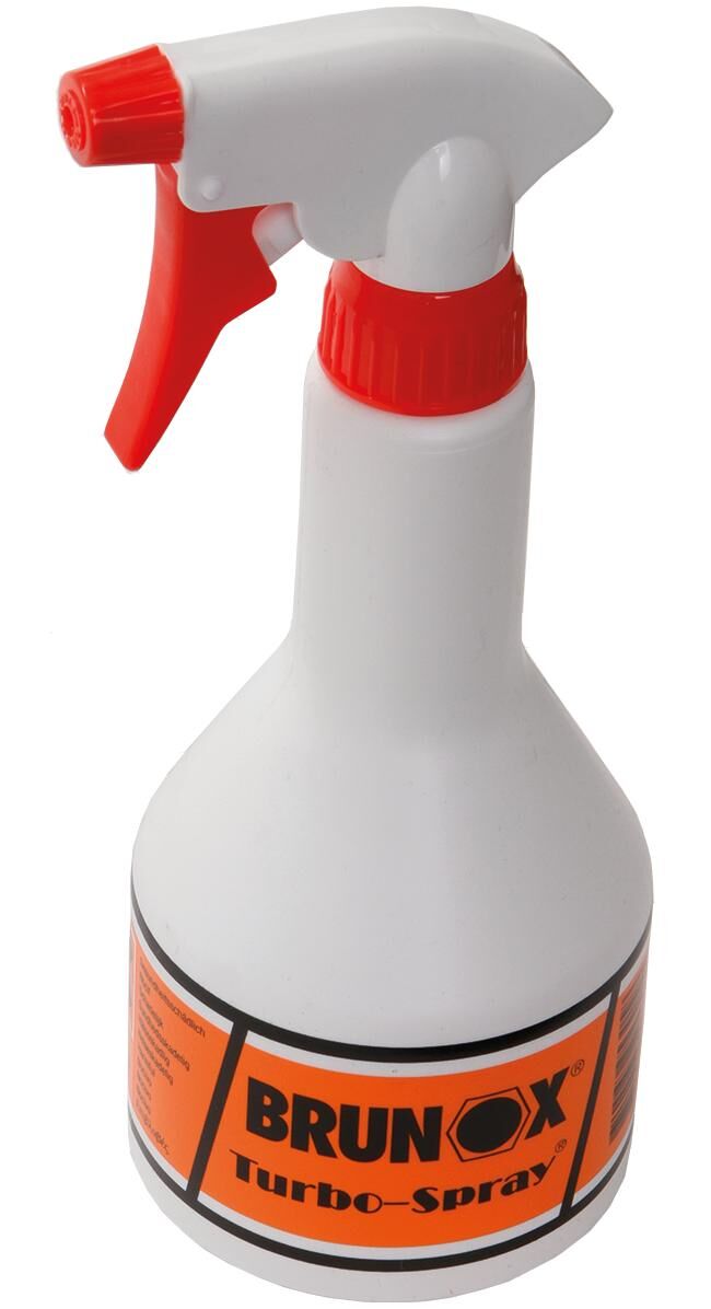 Empty Brunox pump bottle