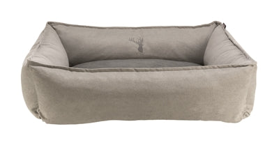 Trixie dog basket leni sand gray