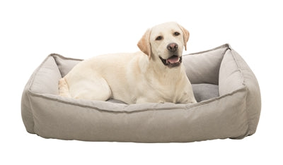 Trixie dog basket leni sand gray