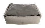 Trixie dog basket leni sand gray