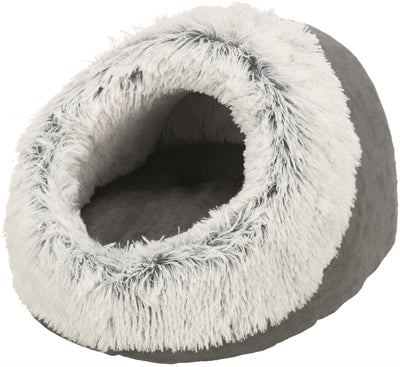 Trixie Cat Basket Iglo Harvey Gray Black-Black