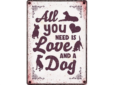 MUCHOS regalos waakkord blik todo lo que necesitas es amor y un perro