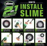 Slim 2-in-1-Reifen Innenrohre Dichtmittel
