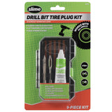 Smart tire repair set for drilling machines