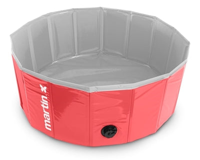 Piscina de perros de Martin rojo