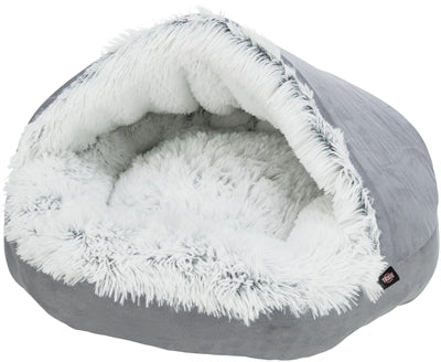 Trixie Dog Basket Donut Harvey Gray White-Black
