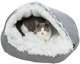 Trixie Dog Basket Donut Harvey Gray White-Black