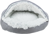 Trixie Dog Basket Donut Harvey Gray White-Black