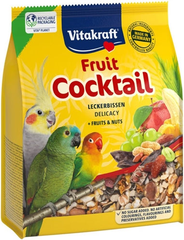 Vitakraft Parakeet agapornis ovocné koktejlové ovoce ovoce