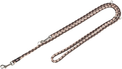 Trixie dog leash cavo adjustable brown beige