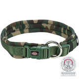 Trixie collar dog mimetico extra wide with neoprene camouflage
