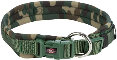 Trixie collar dog mimetico extra wide with neoprene camouflage