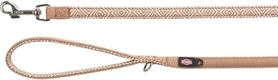 Trixie Hond Leash Boho Windows Premium mat Neopreen Caramell