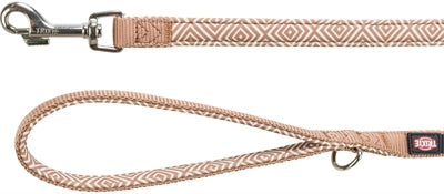 Trixie Hond Leash Boho Windows Premium mat Neopreen Caramell