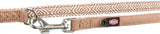 Trixie dog leash boho windows adjustable premium with neoprene caramel