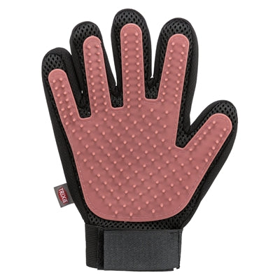 Trixie Focus Care Glove Mesh Material TPR Pink sort