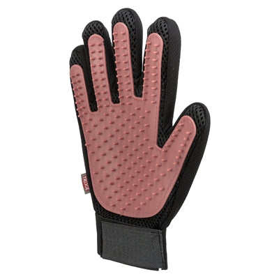 Trixie Focus Care Glove Mesh Material TPR Pink sort