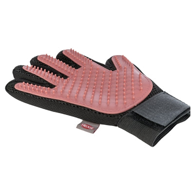Trixie Focus Care Glove Mesh Material TPR Pink sort