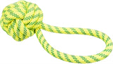 Corde Trixie Aquatoy avec balle polyester flottante jaune vert