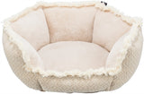 Canasta de perros trixie boho angular beige