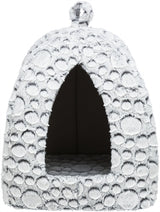 Trixie cat basket Iglo Mila Plush White Gray