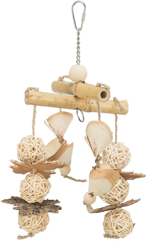 Trixie nature toys bamboo rattan wood