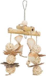 Trixie nature toys bamboo rattan wood