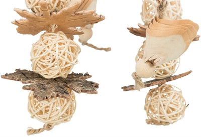 Trixie nature toys bamboo rattan wood