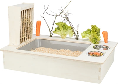 Station d'alimentation Trixie avec bac d'alimentation