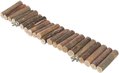 Ponte sospeso di Trixie con legno di corda a vite naturale per topi