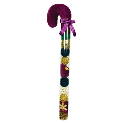 Happy Hausdéier Gemstone Forest Chrëschtbetter Candy Canne mat 10 Spillsaachen