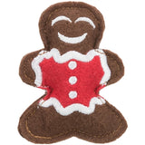 Trixie xmas Elk and gingerbread man felt