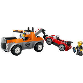 Lego City Tow Truck med sportbilreparation - 60435