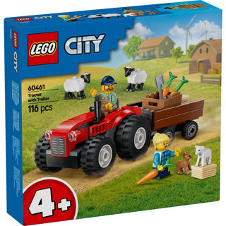 LEGO 60461 City Great Vehicles Red Tractor with trailer and sheep
