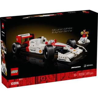 Lego icons 10330 mclaren mp4 4 and ayrton senna