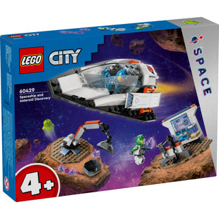 LEGO LEGO CITY 60429 Spaceship and discovery of asteroide
