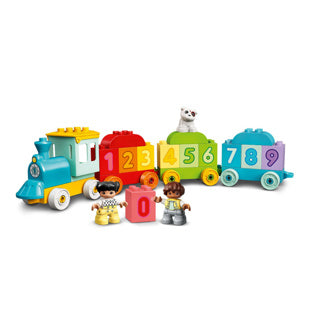 LEGO DUPLO - 10954 NUMMER TRAG, LÄR ATT RÄTTA