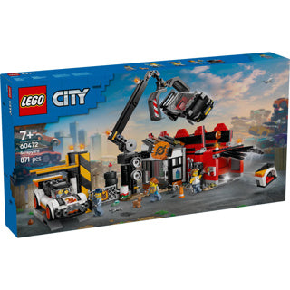 Lego City 60472 schrro heap con auto