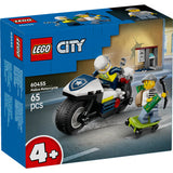Lego city 60455 policejní honička na motorce