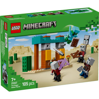 Lego minecraft 21267 the illagers in the desert