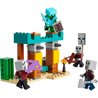 Lego minecraft 21267 the illagers in the desert